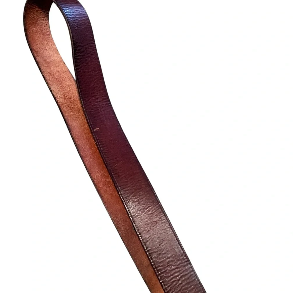 Fossil Leather Men’s Large Brown Leather Belt BT3731200
